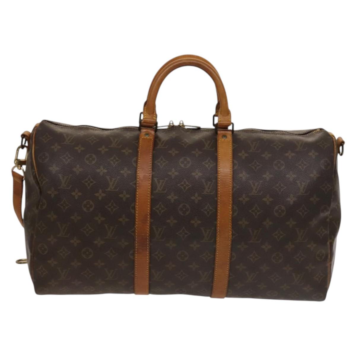 Monogram Keepall Bandouliere 50 Boston Bag