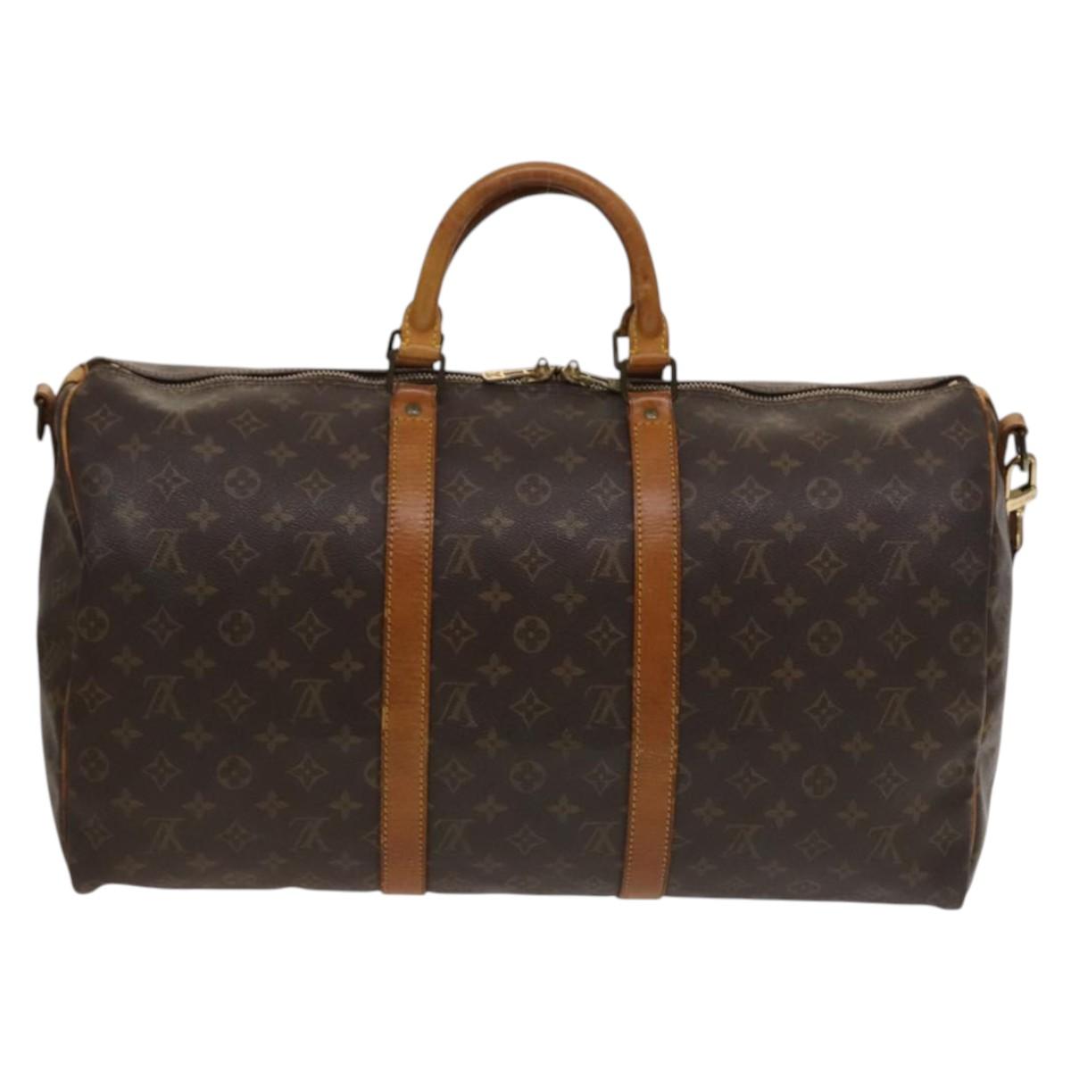 Monogram Keepall Bandouliere 50 Boston Bag