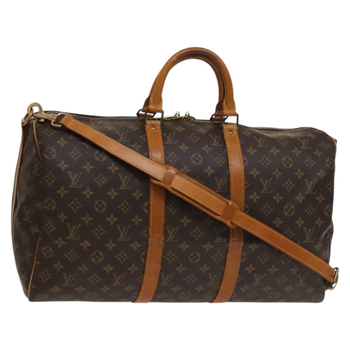 Monogram Keepall Bandouliere 50 Boston Bag