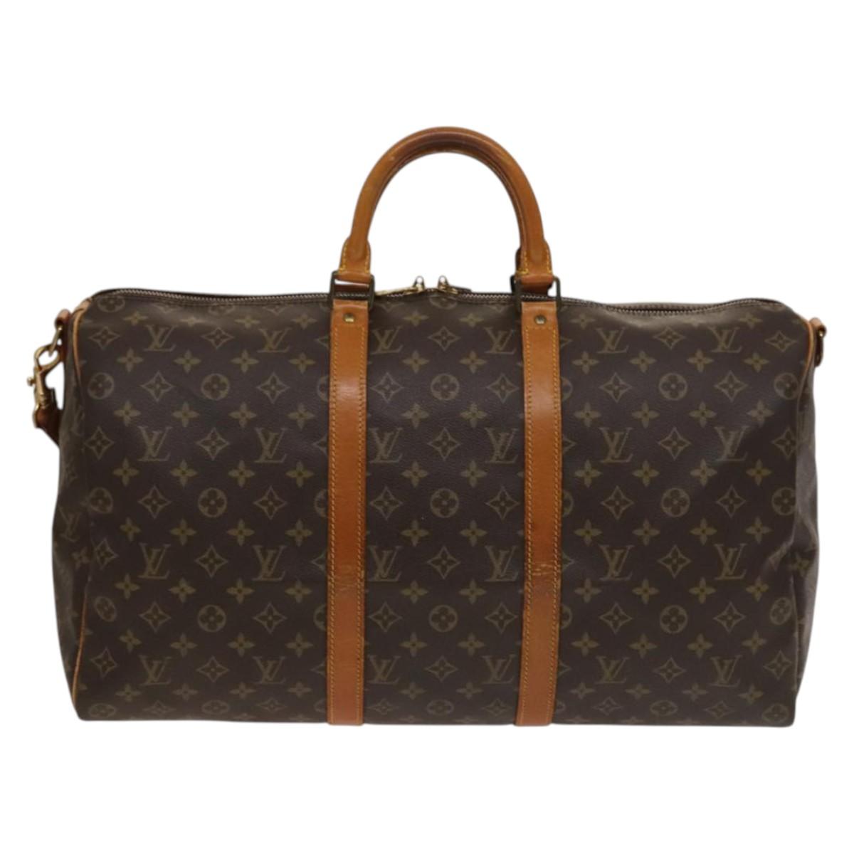 Monogram Keepall Bandouliere 50 Boston Bag