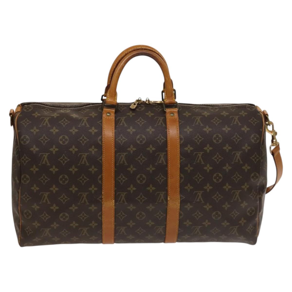 Monogram Keepall Bandouliere 50 Boston Bag