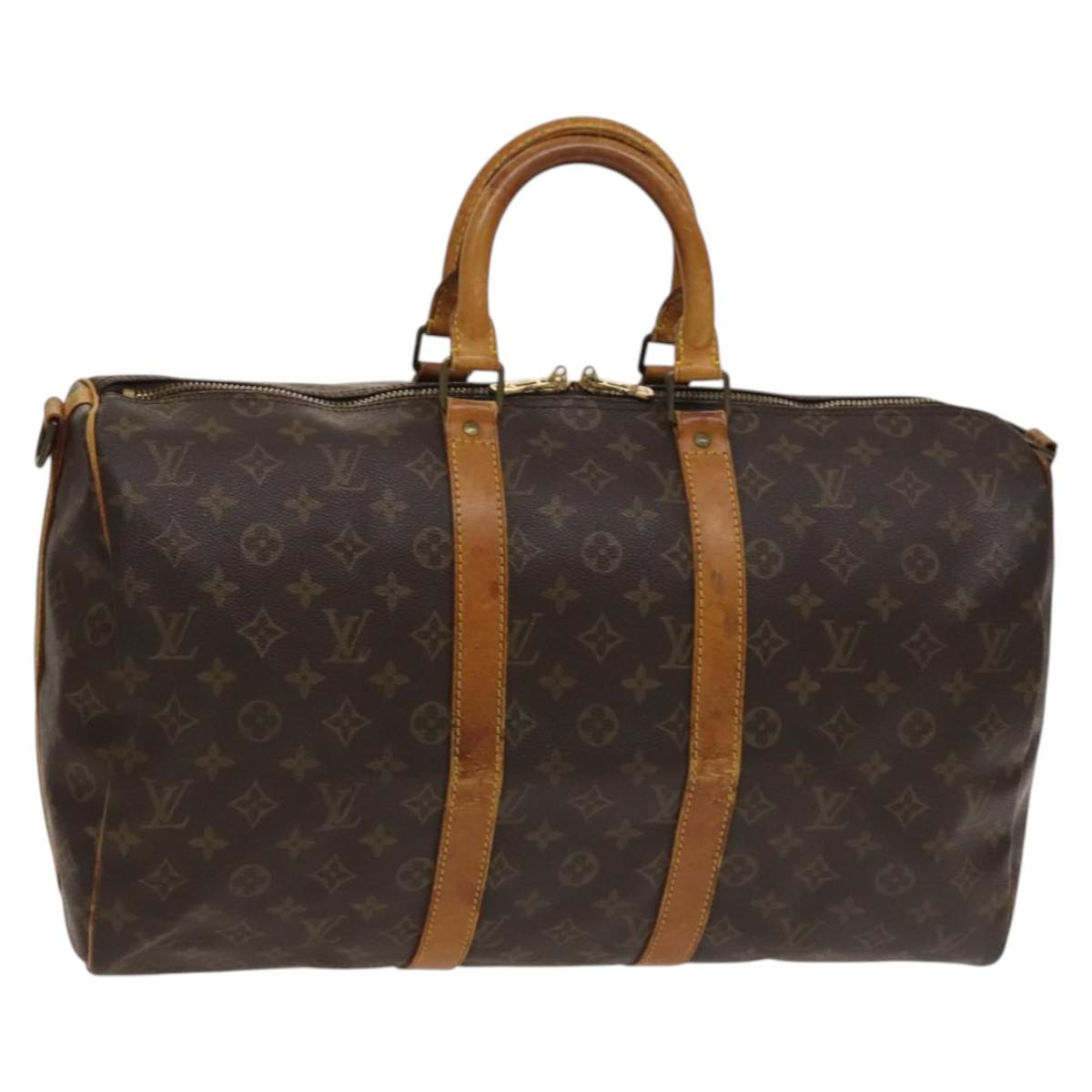 Monogram Keepall Bandouliere 45 Boston Bag