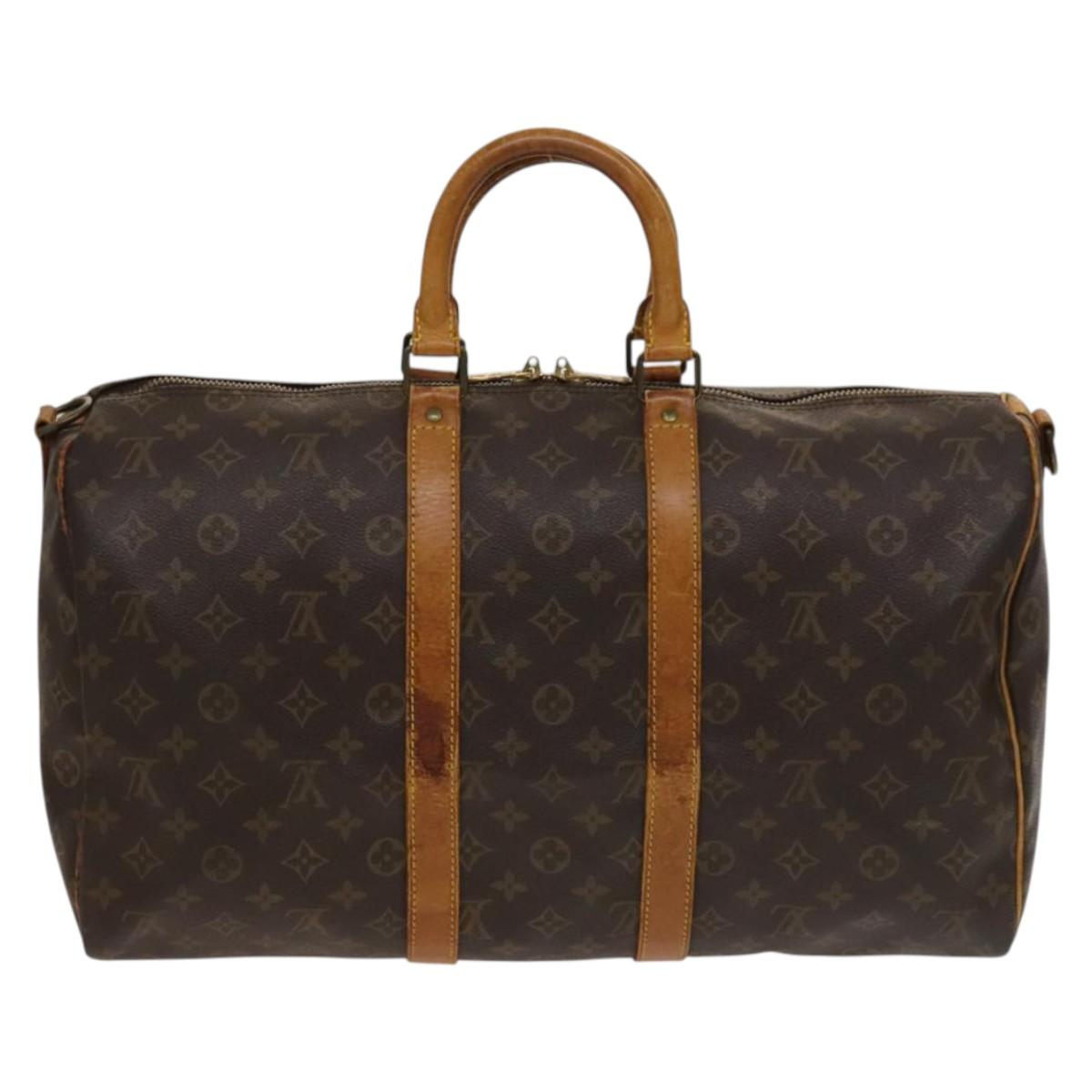 Monogram Keepall Bandouliere 45 Boston Bag