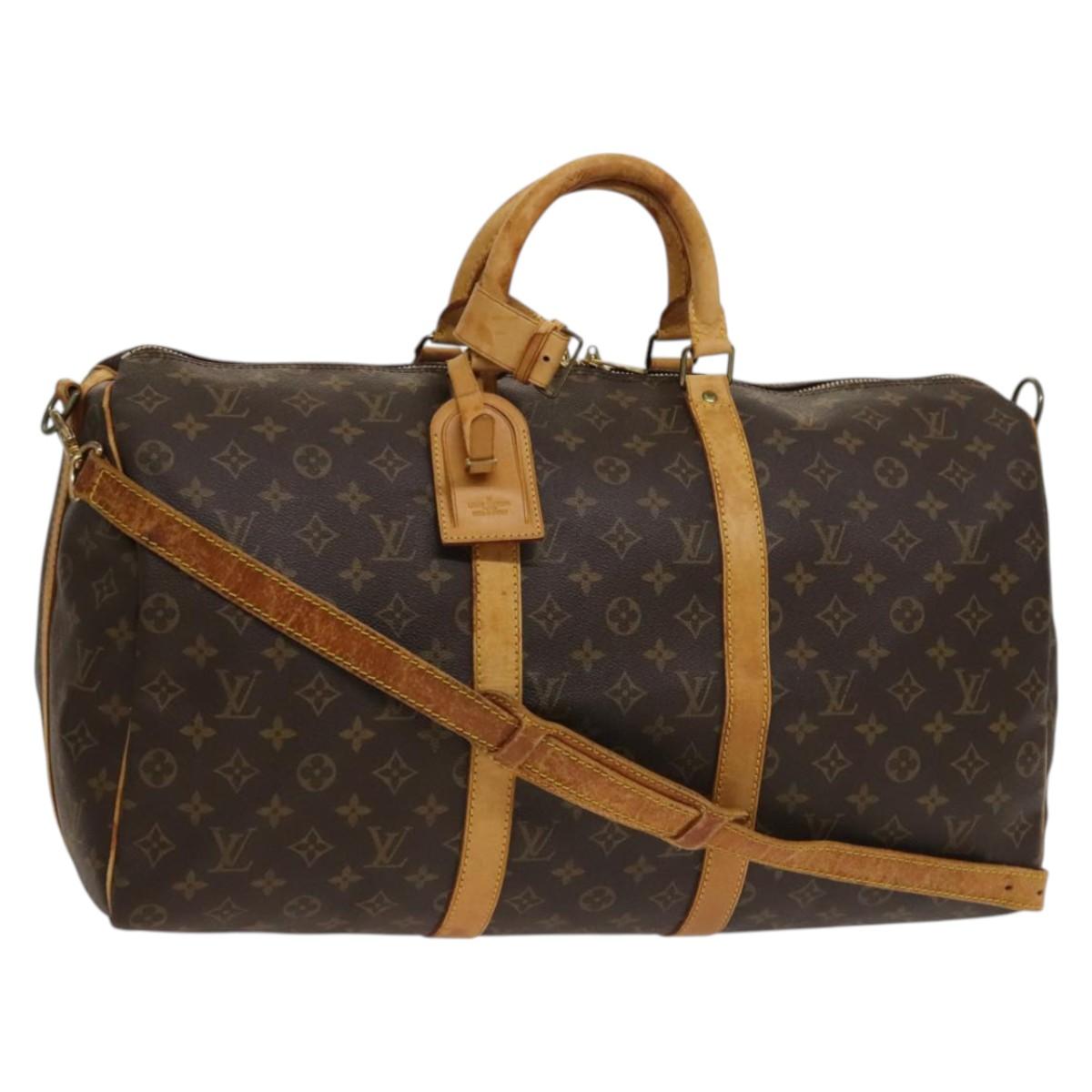 Monogram Keepall Bandouliere 50 Boston Bag
