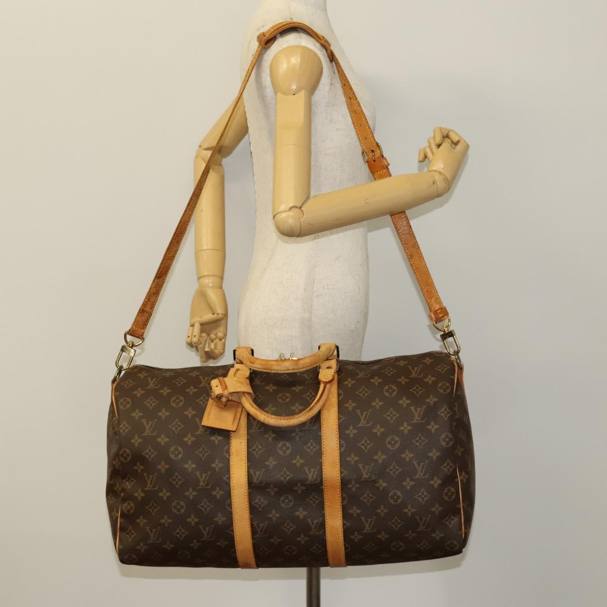 Monogram Keepall Bandouliere 50 Boston Bag