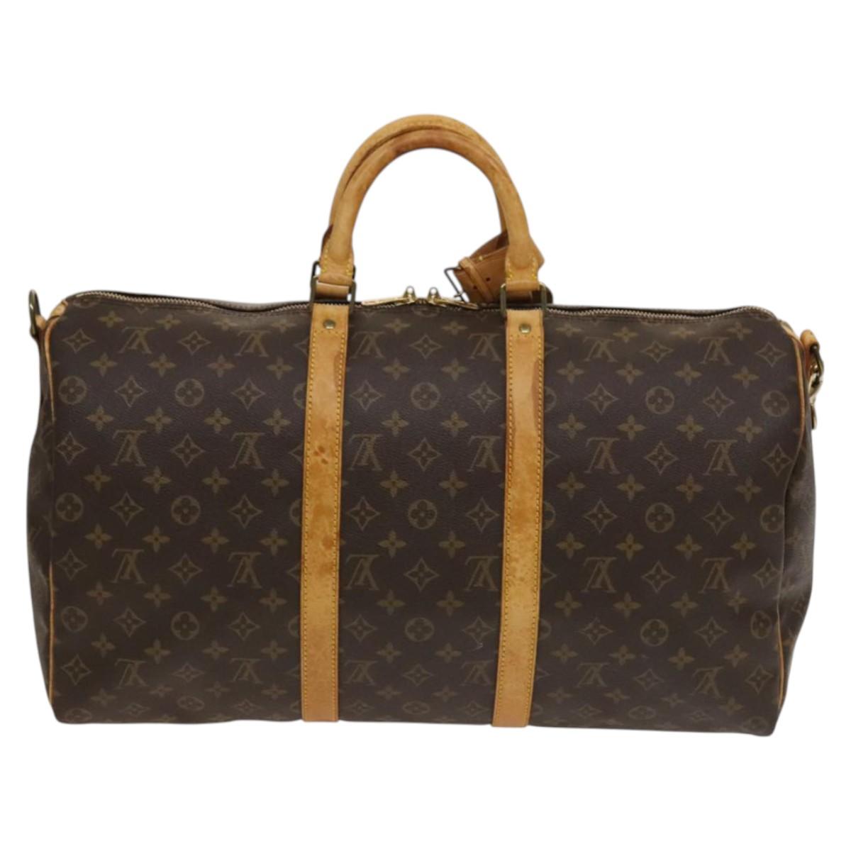 Monogram Keepall Bandouliere 50 Boston Bag