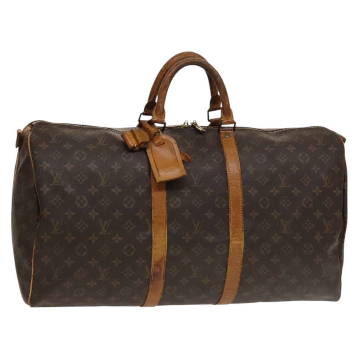 Monogram Keepall Bandouliere 55 Boston Bag