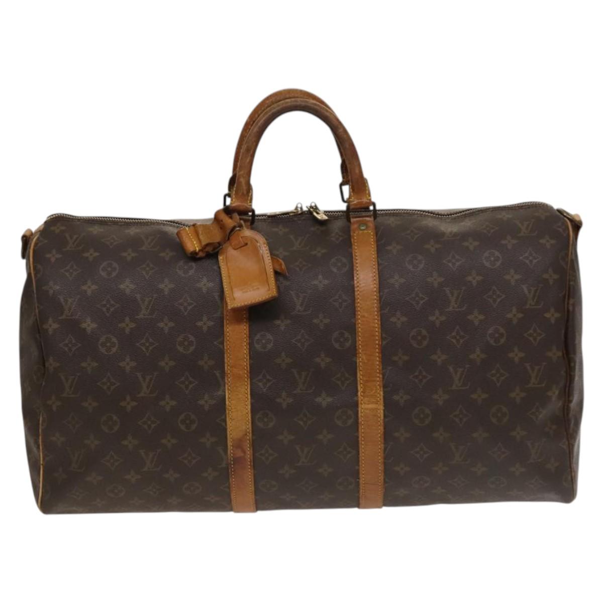Monogram Keepall Bandouliere 55 Boston Bag
