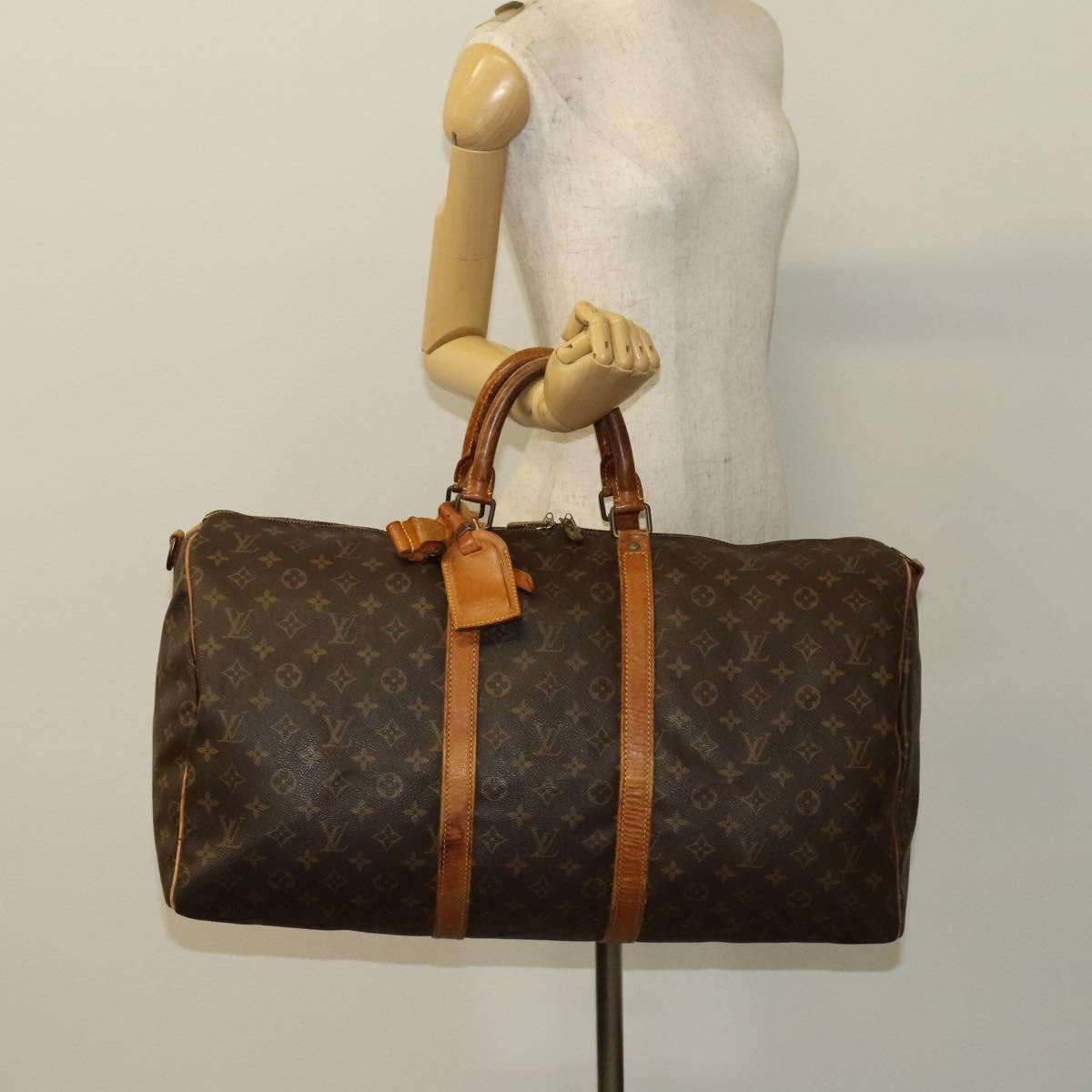Monogram Keepall Bandouliere 55 Boston Bag
