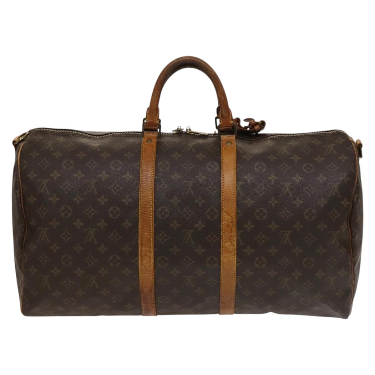 Monogram Keepall Bandouliere 55 Boston Bag