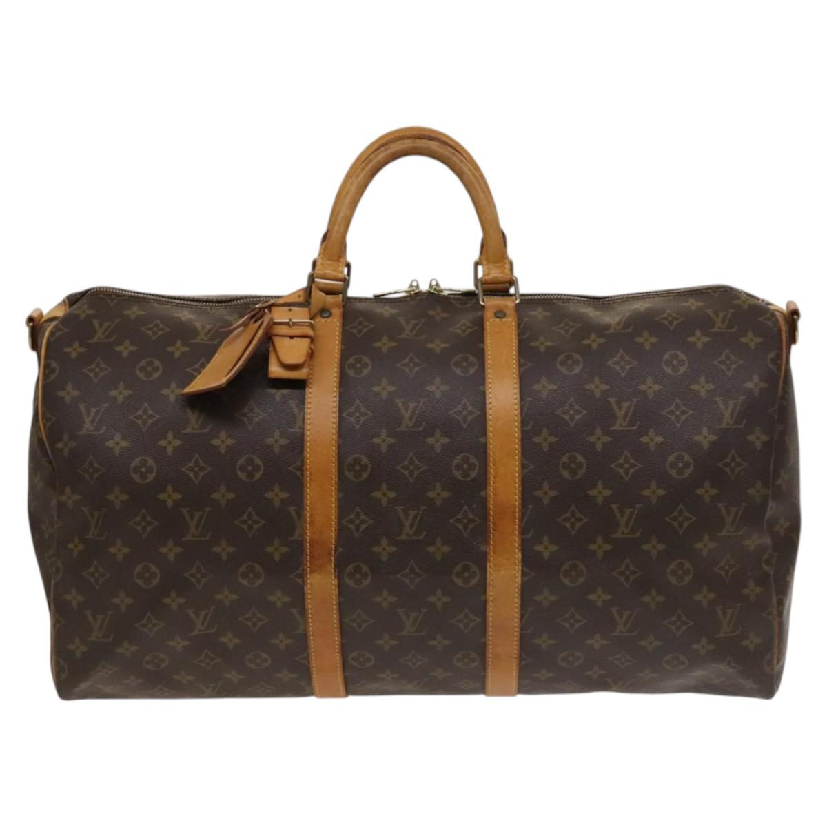 Monogram Keepall Bandouliere 55 Boston Bag