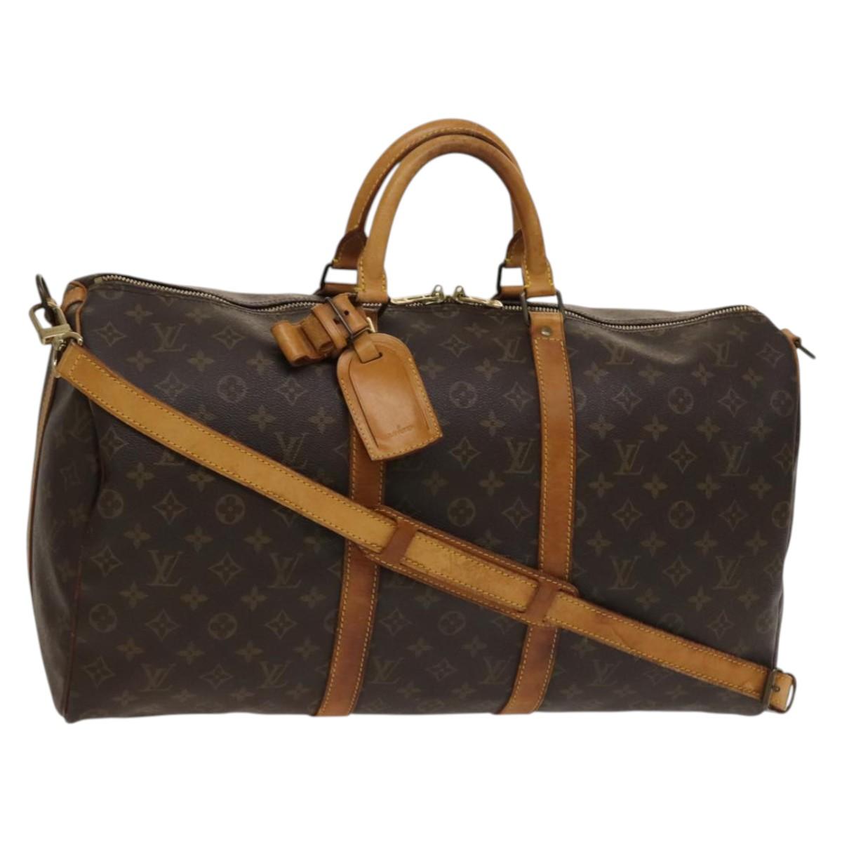 Monogram Keepall Bandouliere 50 Boston Bag