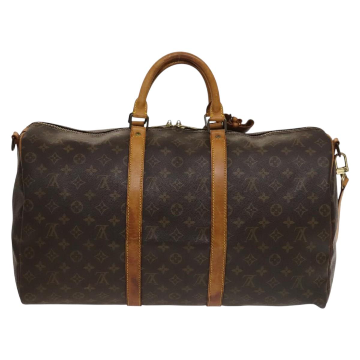 Monogram Keepall Bandouliere 50 Boston Bag