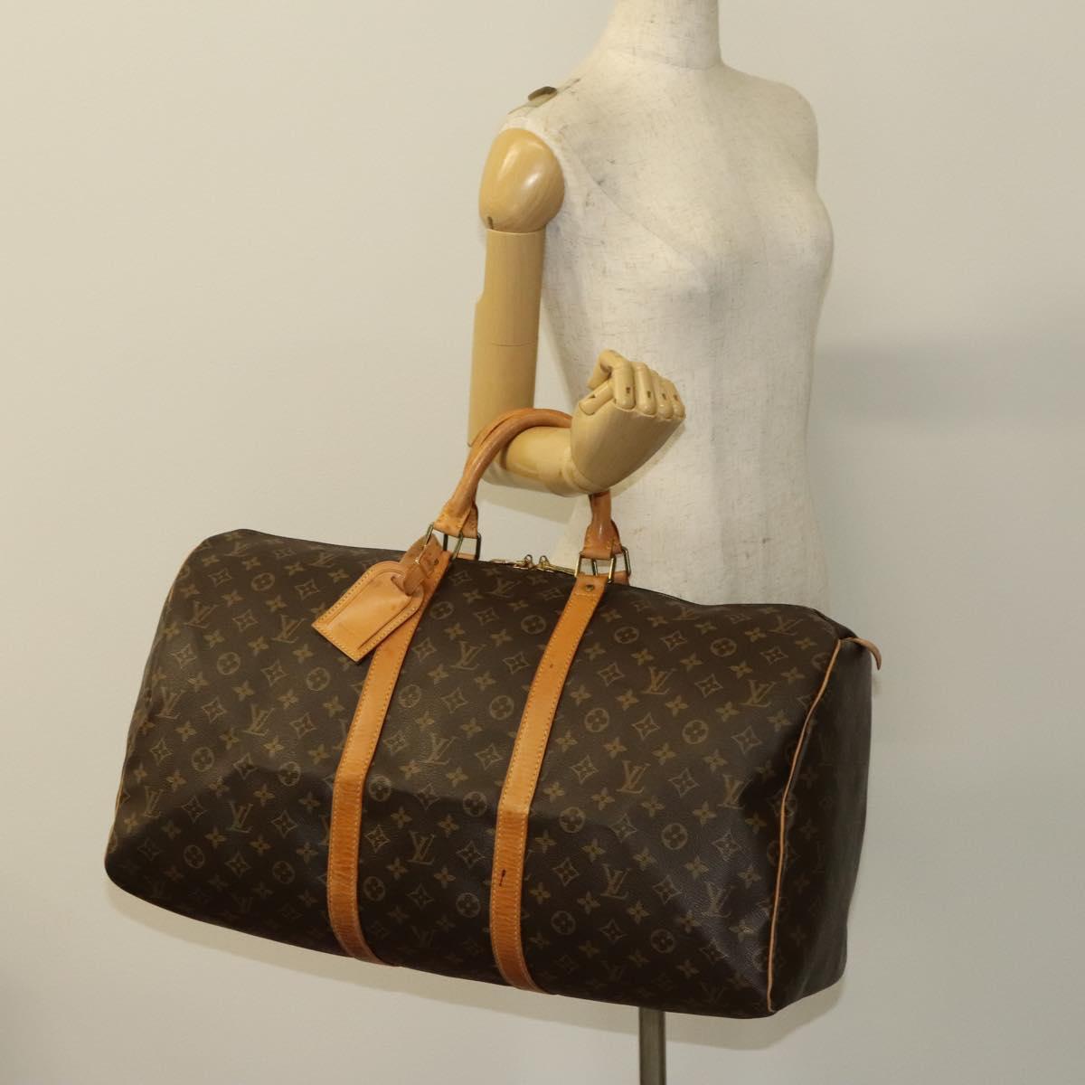 Monogram Keepall 55 Boston Bag