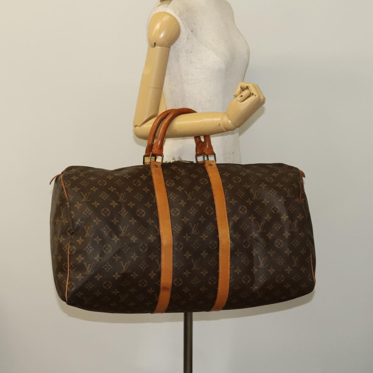 Monogram Keepall 55 Boston Bag