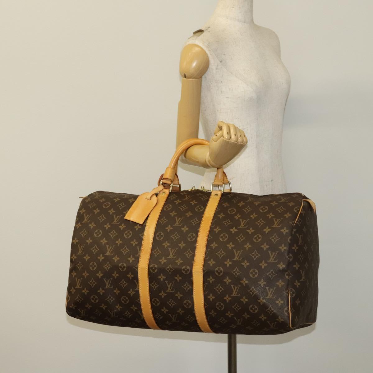 Monogram Keepall 55 Boston Bag