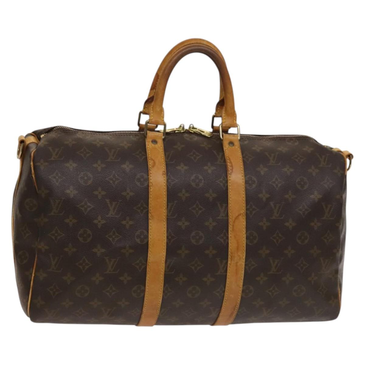 Monogram Keepall Bandouliere 45 Boston Bag