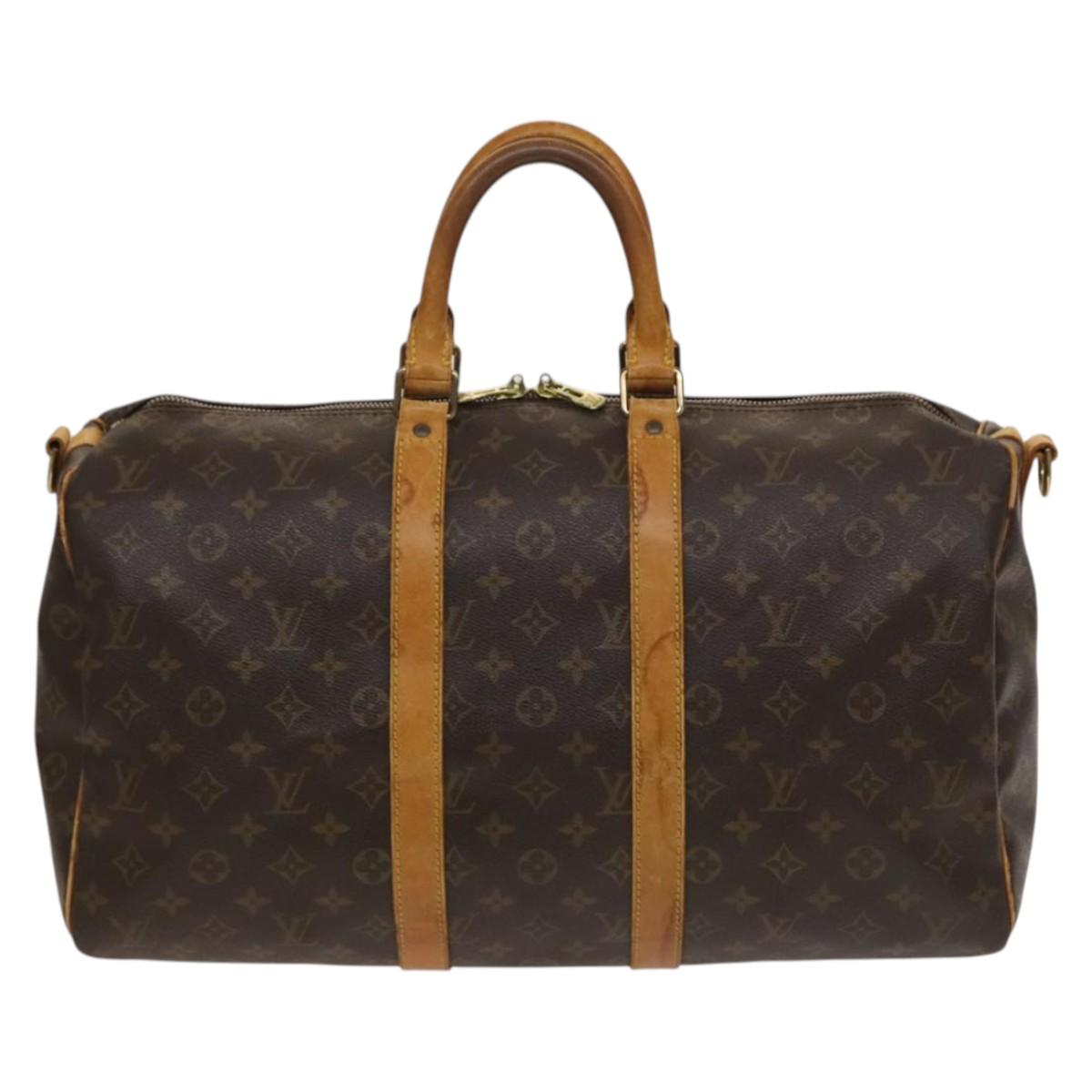 Monogram Keepall Bandouliere 45 Boston Bag
