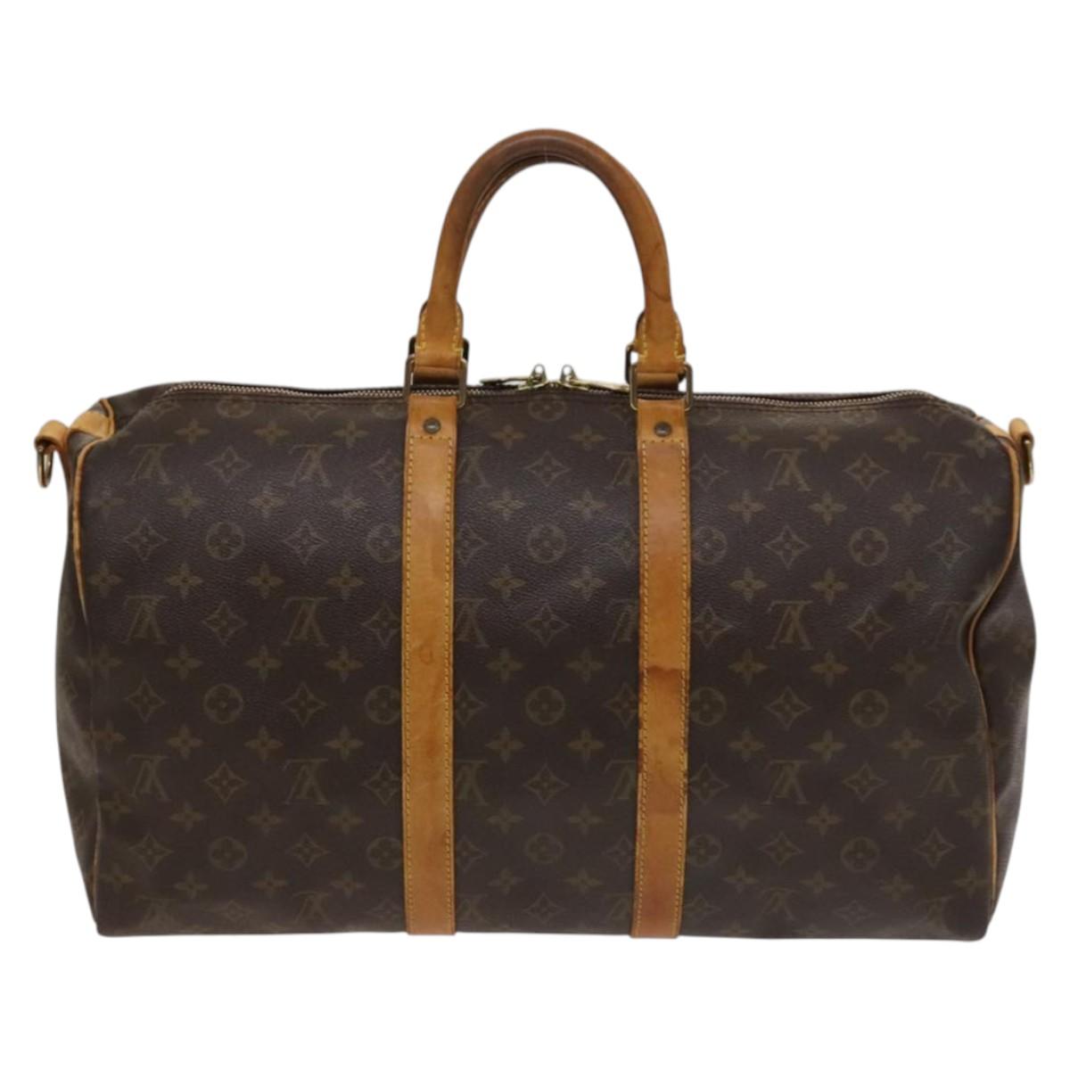 Monogram Keepall Bandouliere 45 Boston Bag