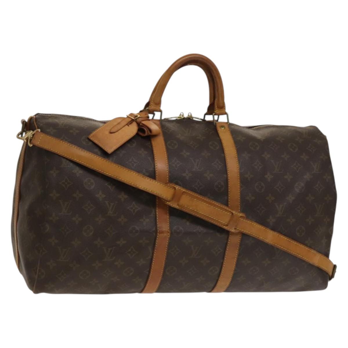 Monogram Keepall Bandouliere 55 Boston Bag