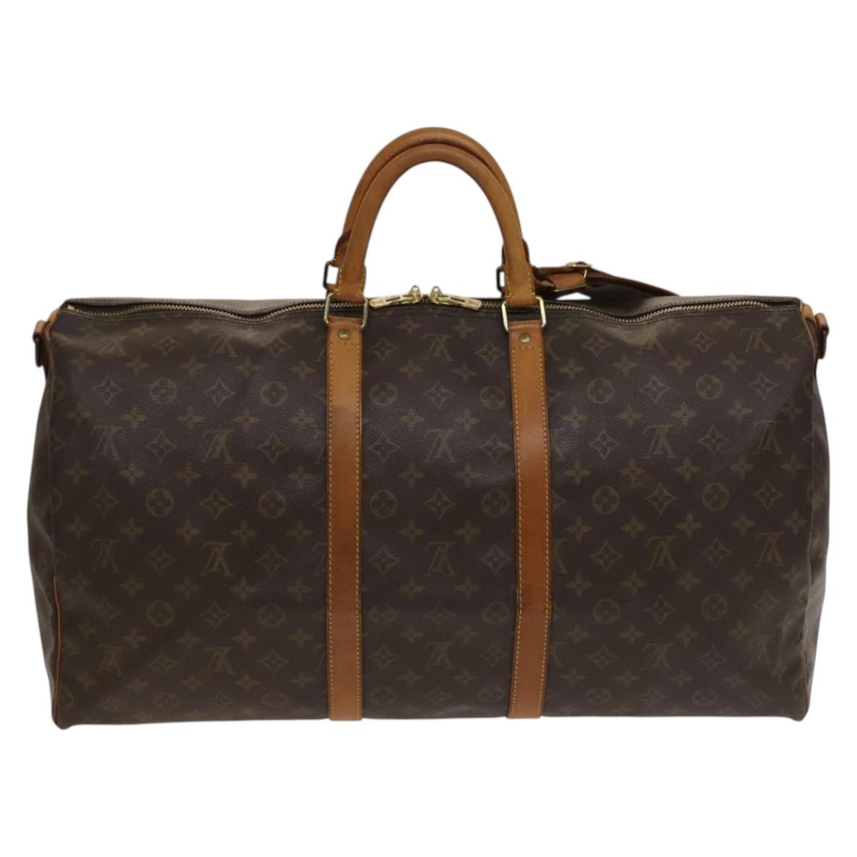 Monogram Keepall Bandouliere 55 Boston Bag