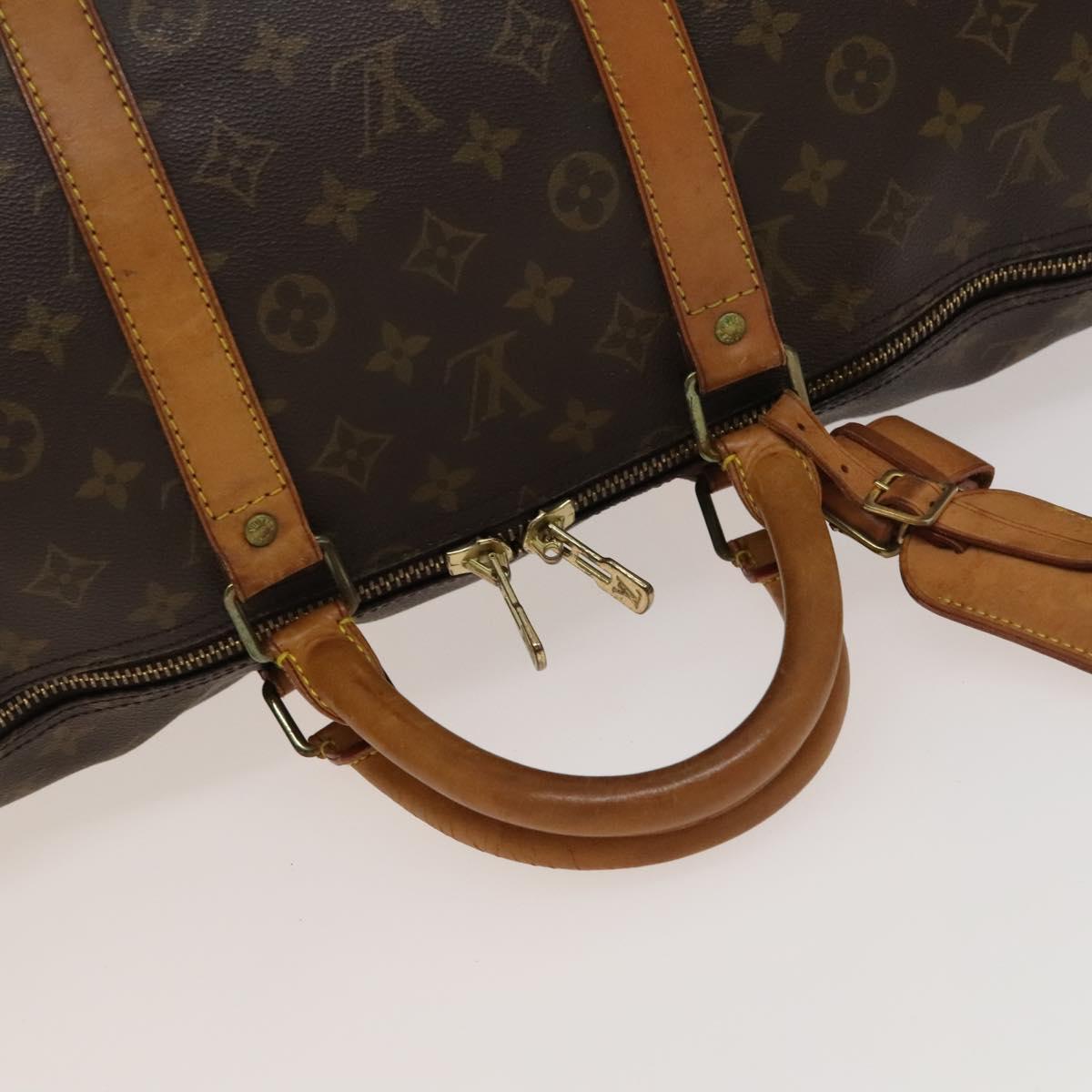 Monogram Keepall Bandouliere 55 Boston Bag