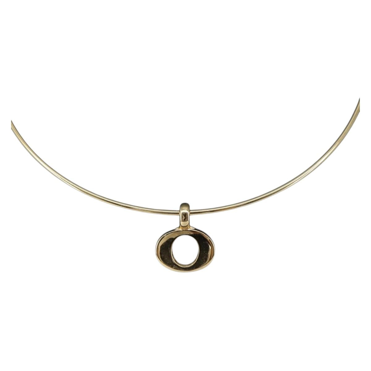 Choker Necklace metal Gold