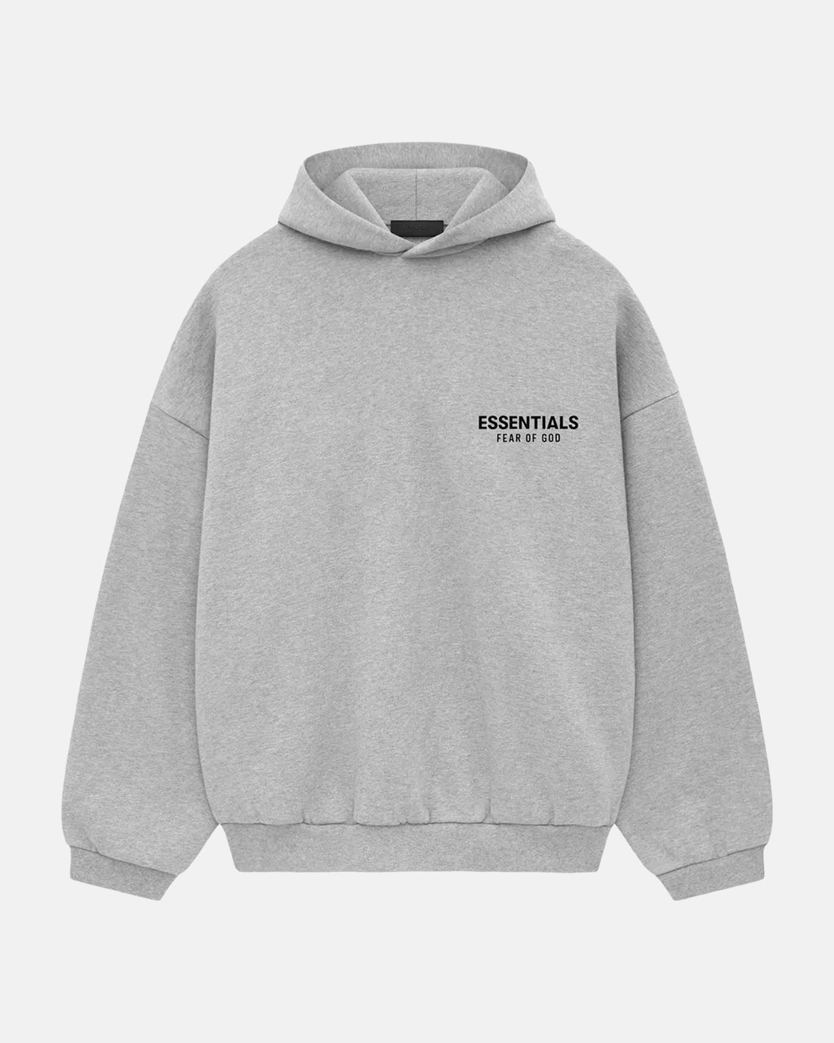 Essentials "Heather Oatmeal" Applique Hoodie (FW20)