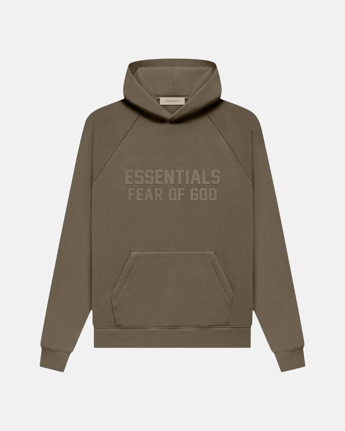 Essentials "Heather Oatmeal" Applique Hoodie (FW20)