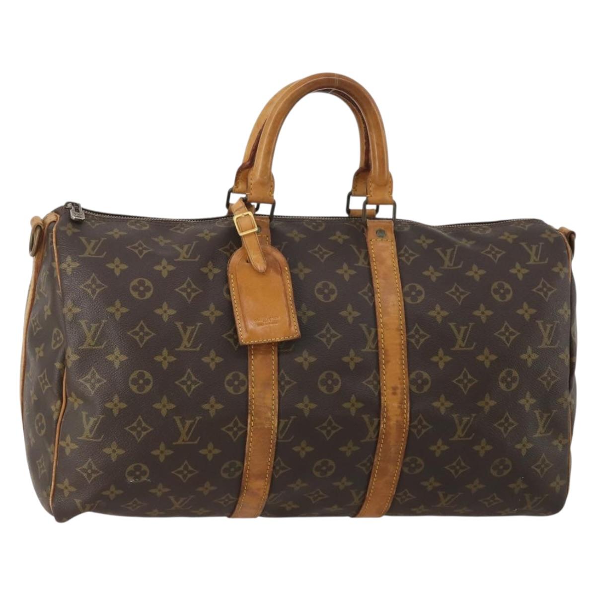 Monogram Keepall Bandouliere 45 Boston Bag