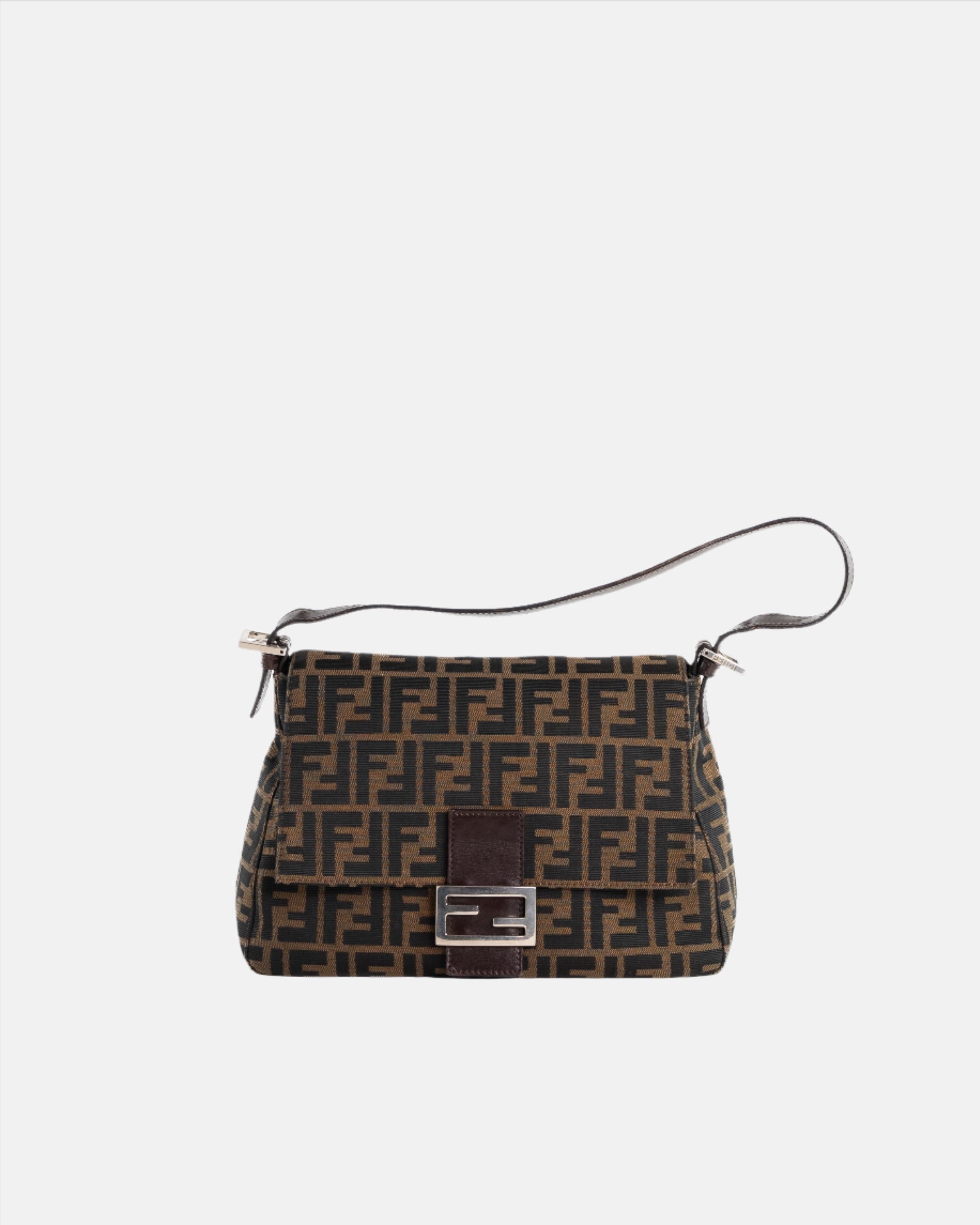 Handla Fendi Zucca Canvas Mamma Baguette Shoulder Bag Black Brown online | Smidigt och enkelt på nätet - Merchsweden |