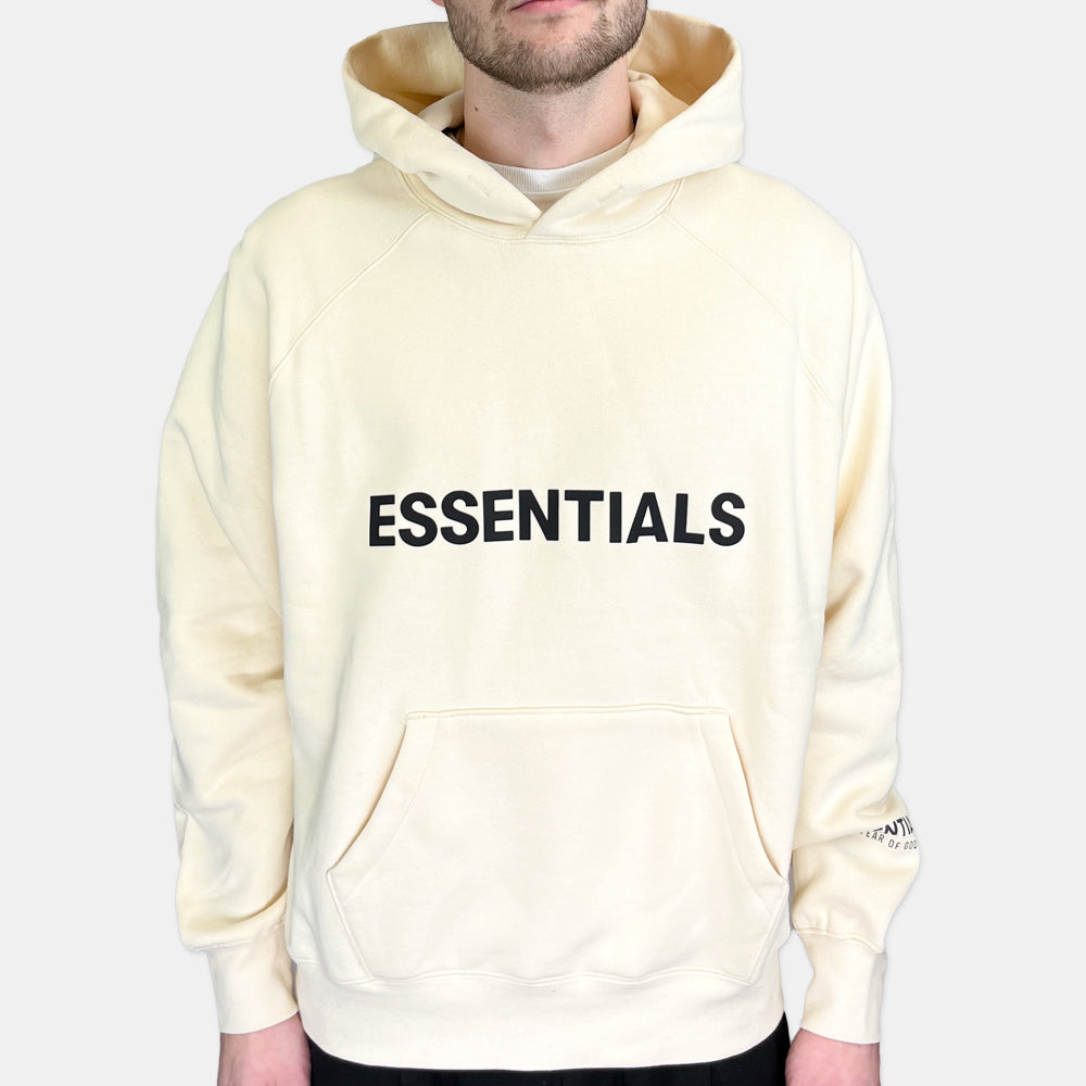 Fear of God Essentials "Buttercream" Applique hoodie (SS20) - Hoodie | Trendiga kläder & skor - Merchsweden |
