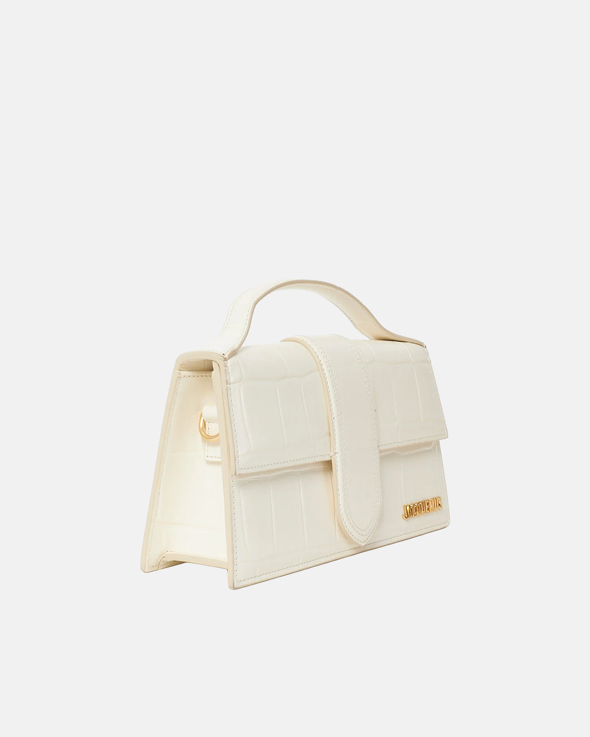 Le Grand Bambino Bag White Croc