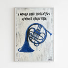 Handla Adrian Florén "Blue French Horn" Poster online | Smidigt och enkelt på nätet - Merchsweden |