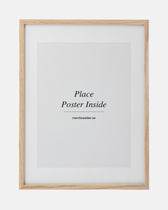 Oak wooden frame