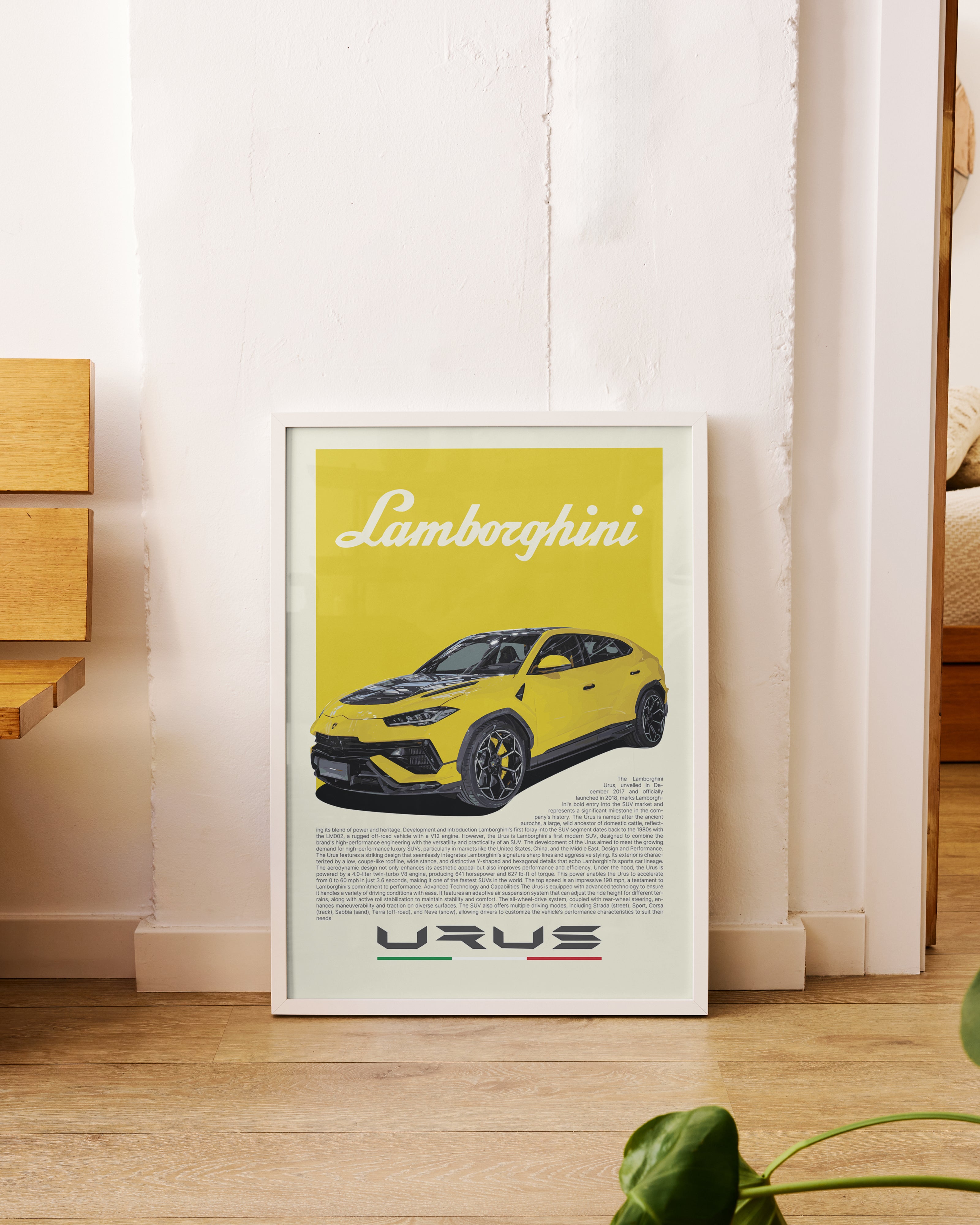 Handla Kanva "Lamborghini Urus" Poster online | Smidigt och enkelt på nätet - Merchsweden |