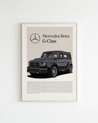 Handla Kanva "Mercedes-Benz G-Class" Poster online | Smidigt och enkelt på nätet - Merchsweden |