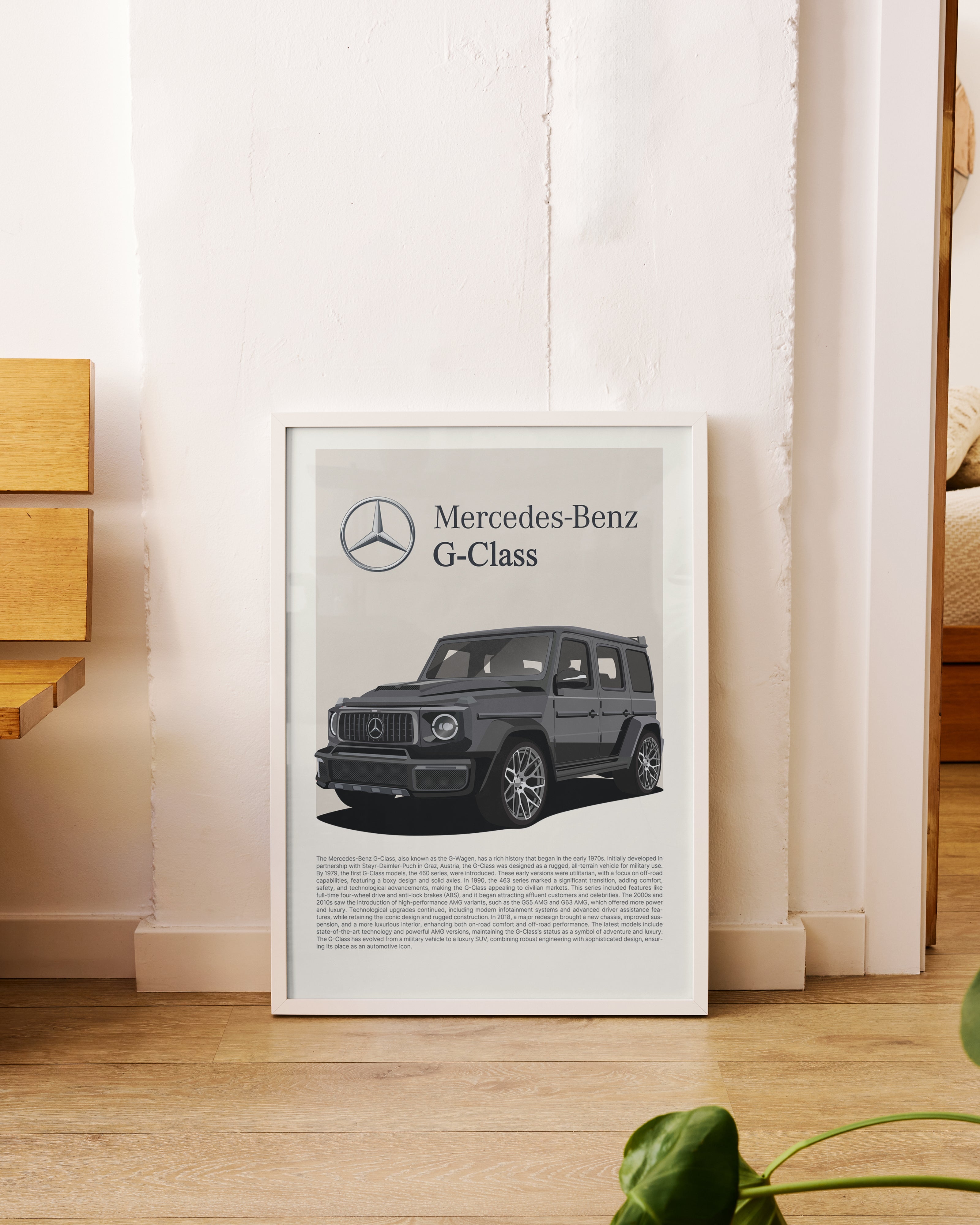 Handla Kanva "Mercedes-Benz G-Class" Poster online | Smidigt och enkelt på nätet - Merchsweden |