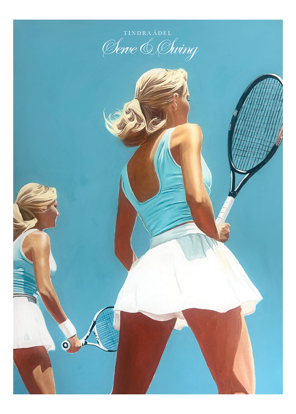 "Serve & Swing" Poster