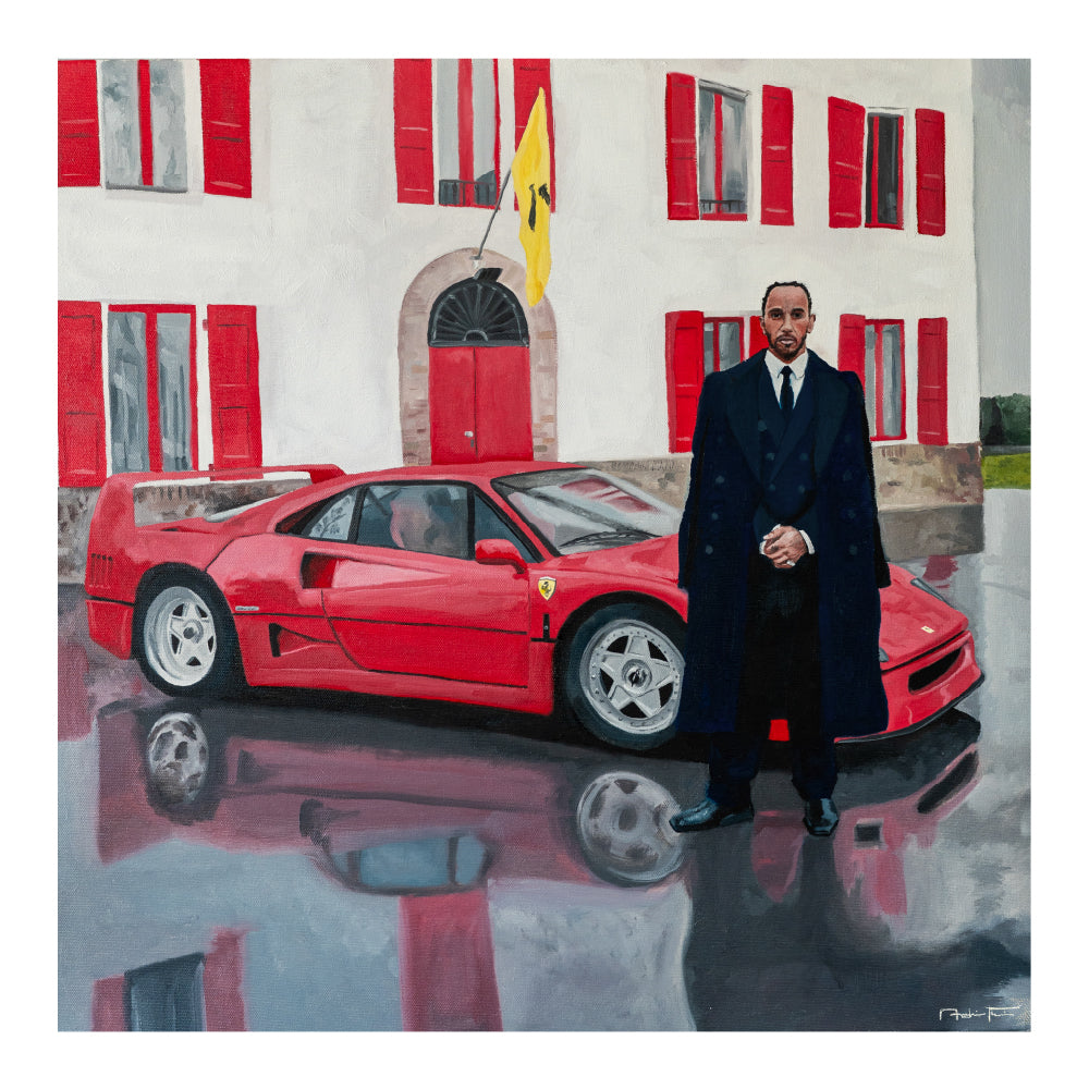 "Sir Lewis Squared" Poster