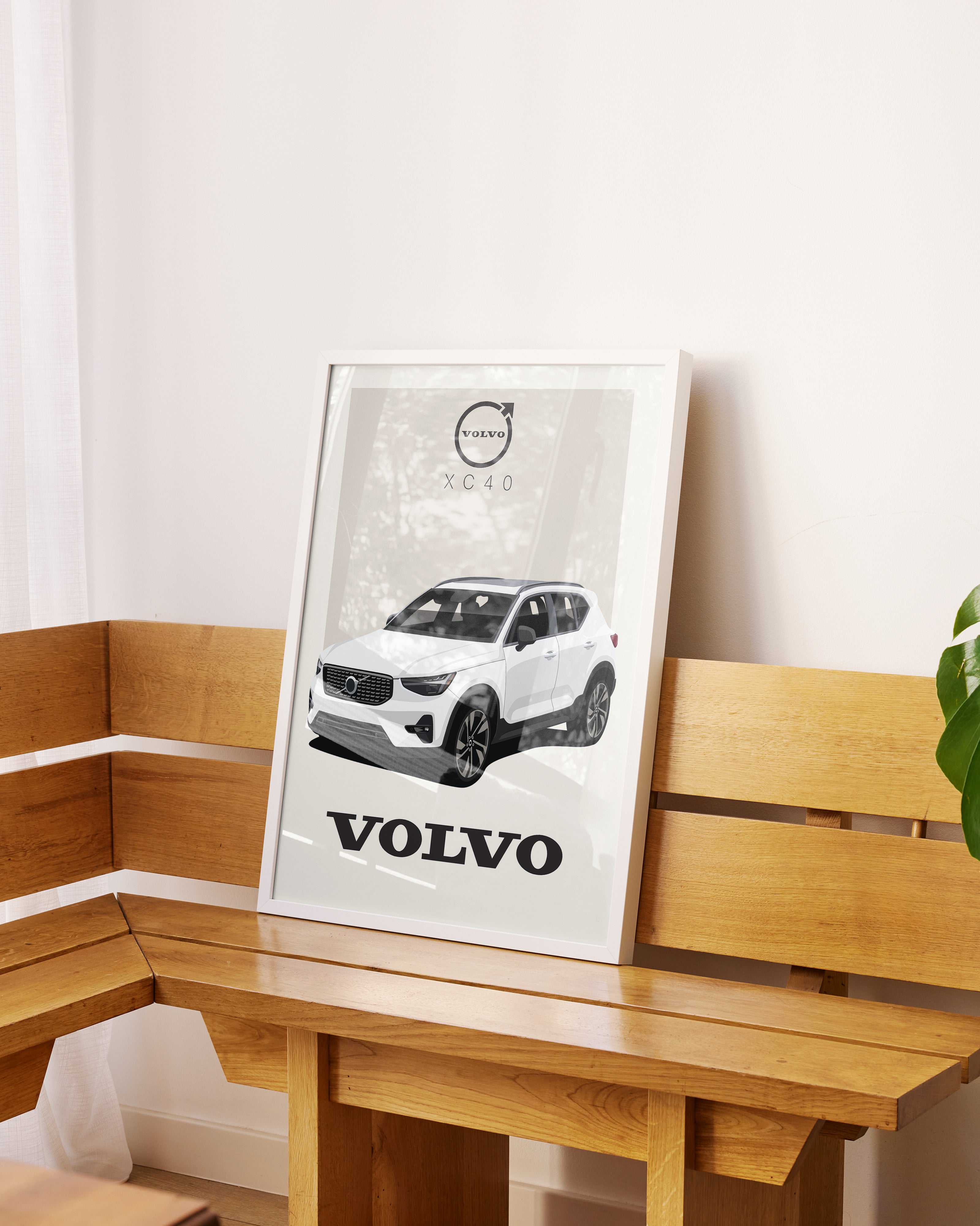 Handla Kanva "Volvo XC40" Poster online | Smidigt och enkelt på nätet - Merchsweden |