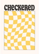 Handla Kanva "Checkered" Poster online | Smidigt och enkelt på nätet - Merchsweden |