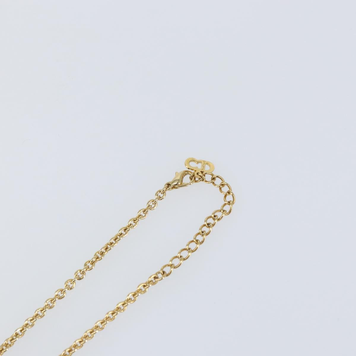 Necklace metal Gold Tone