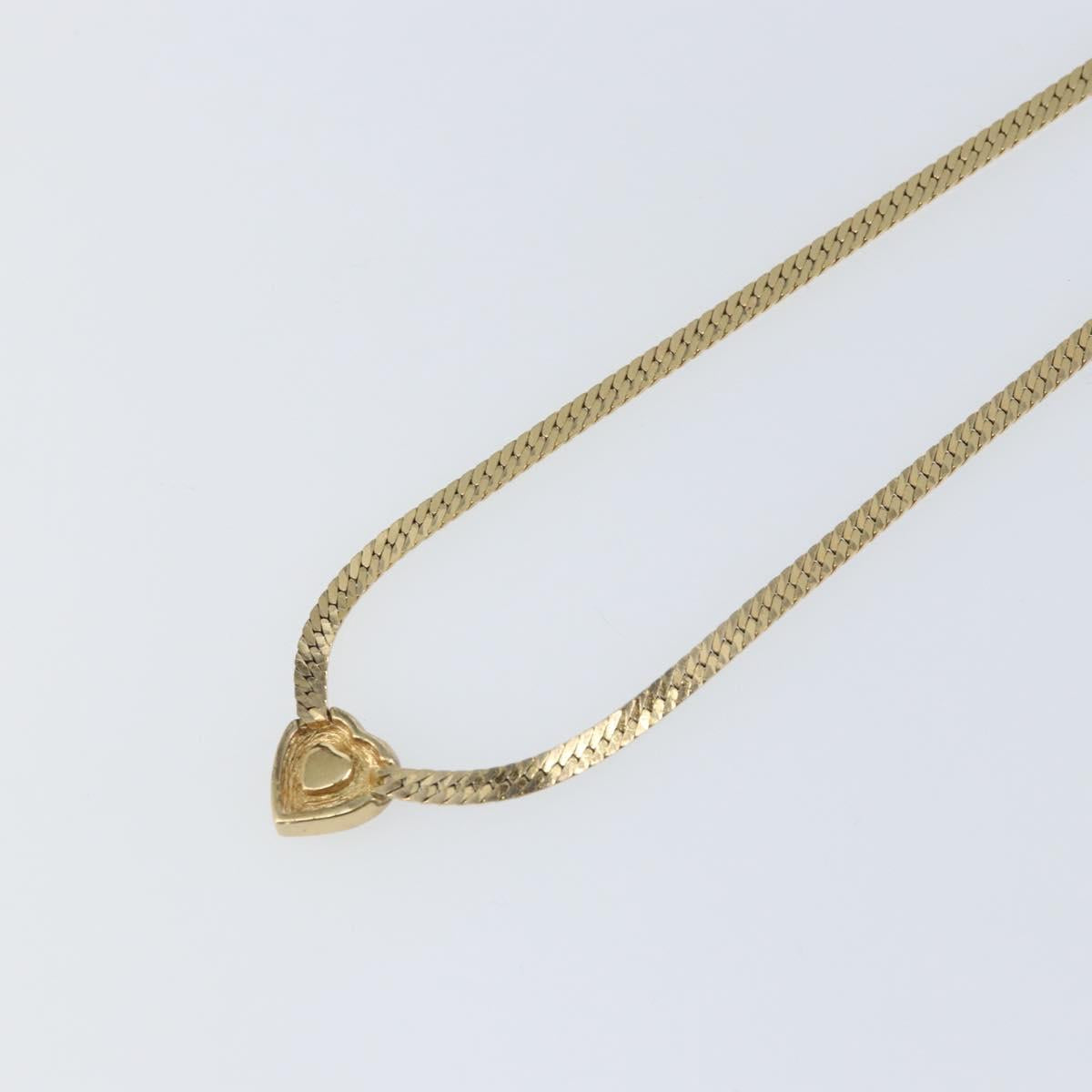 Necklace metal Gold Tone