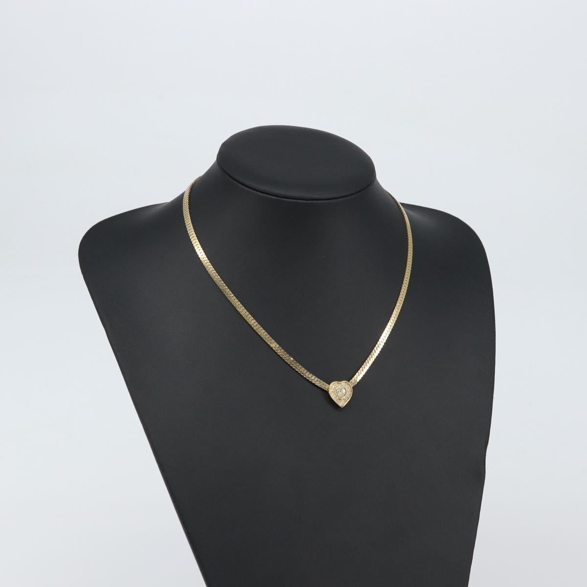 Necklace metal Gold Tone