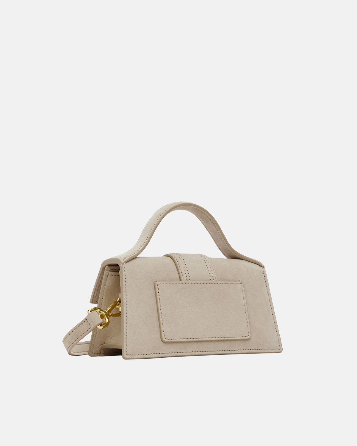 The Bambino Bag Beige Suede