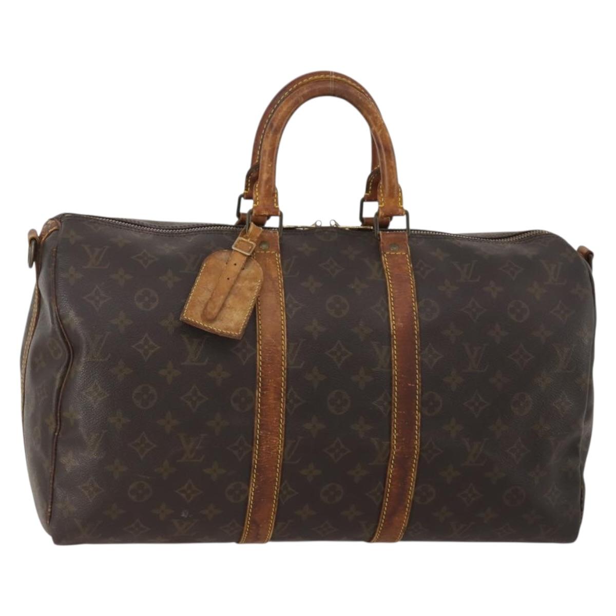 Monogram Keepall Bandouliere 45 Boston Bag