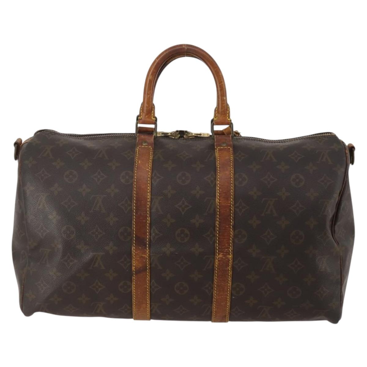Monogram Keepall Bandouliere 45 Boston Bag