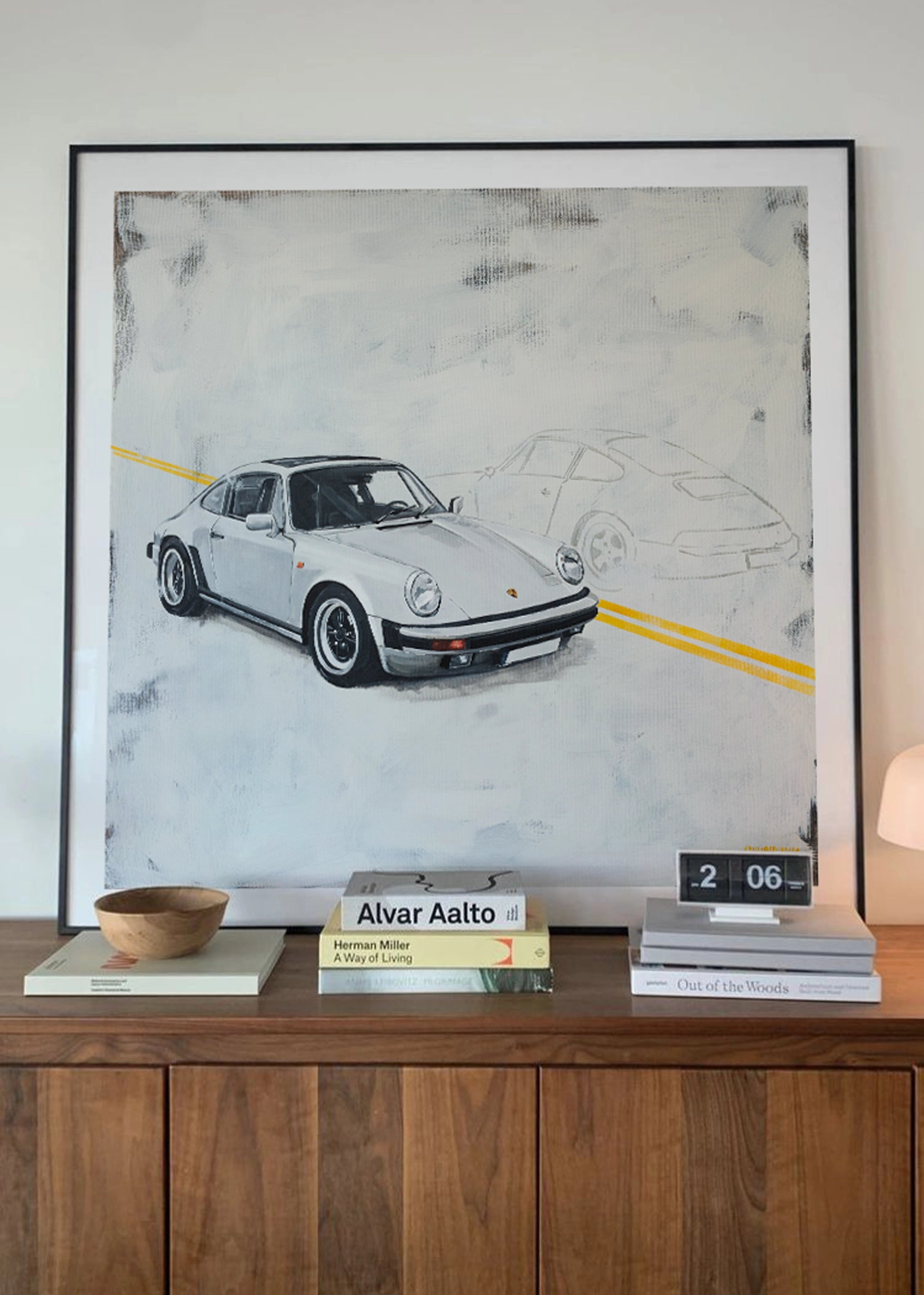 "Crossing lines" Poster