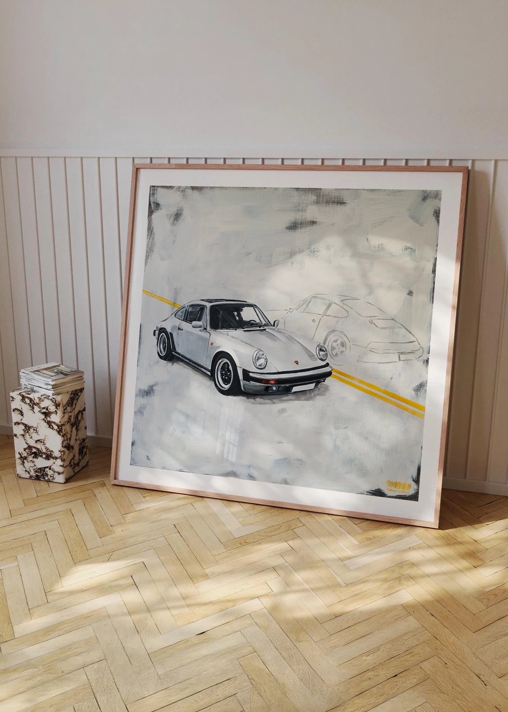 "Crossing lines" Poster